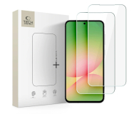 Folia / szkło na smartfon Tech-Protect Glass Fit+ 2-Pack Galaxy A37 / A57 5G Clear